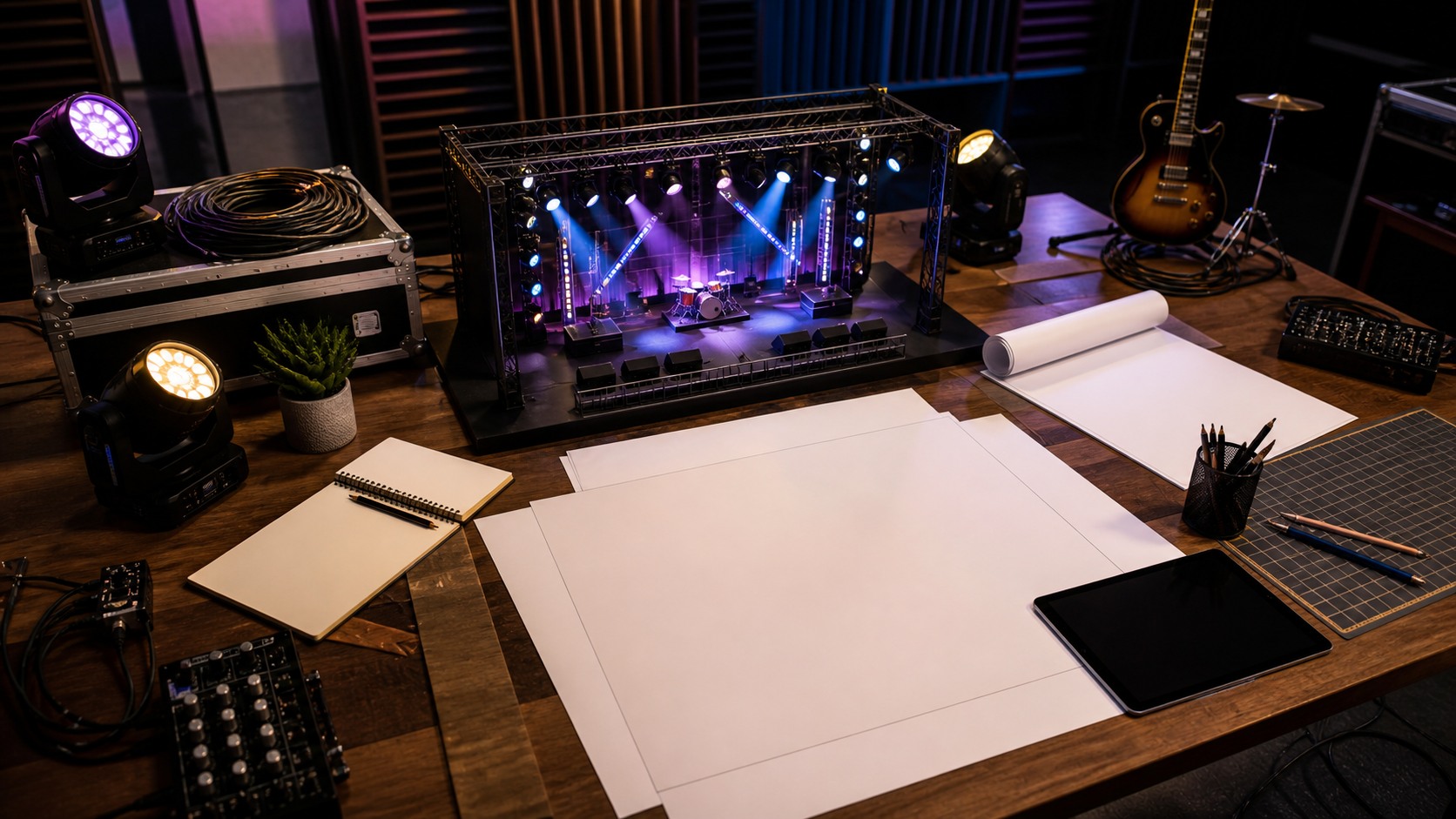 How to Create AI Live-Show Stage Designs